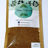 Alfalfa microgreen seeds in 50 grams pack